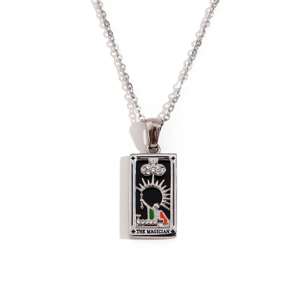 Ketting met Tarot Hanger 