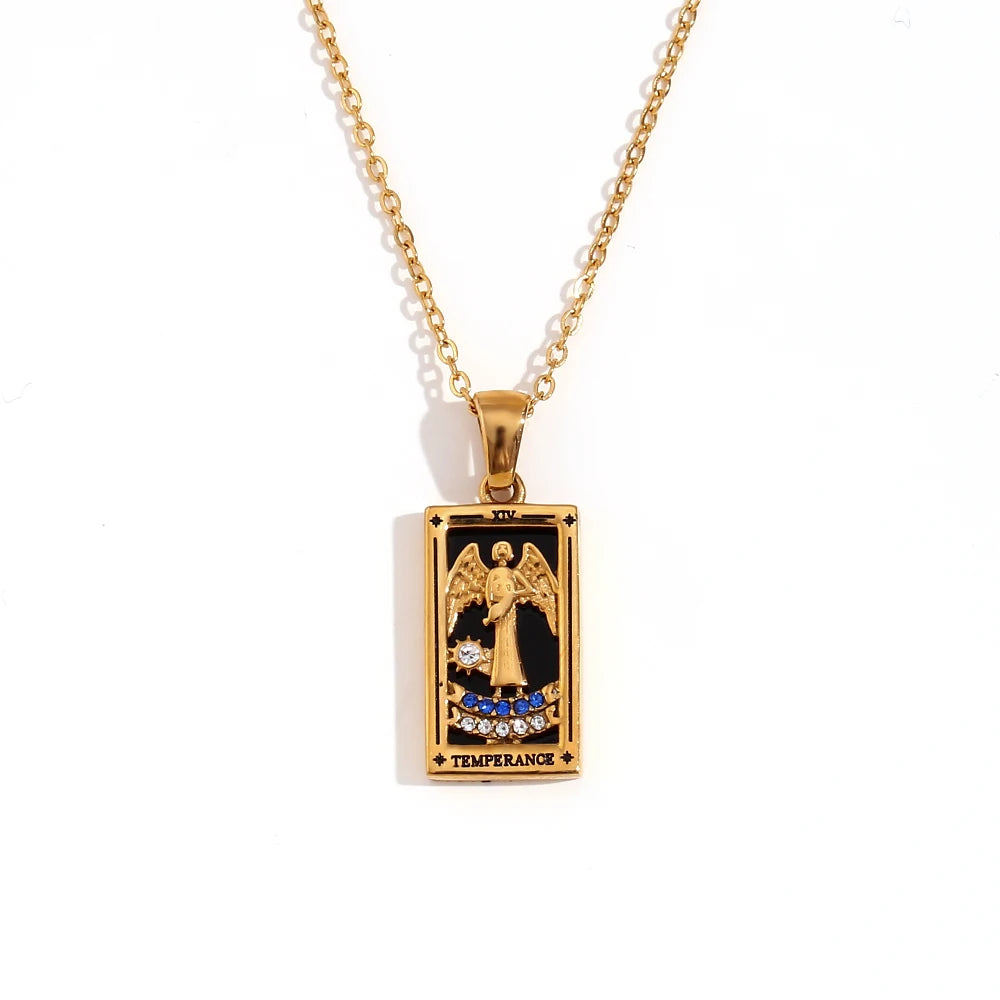 Ketting met Tarot Hanger 
