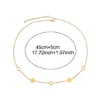 Collier avec Pendentif Trèfle à 4 Feuilles 