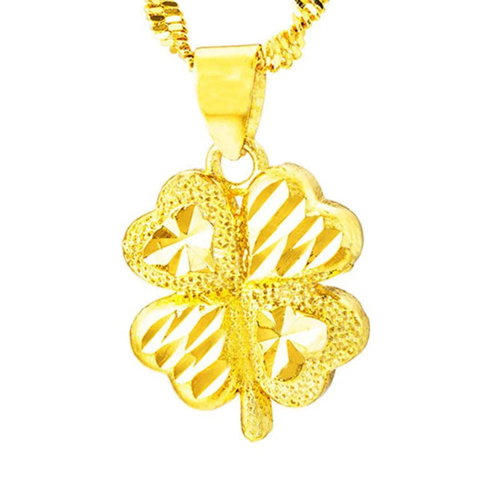 Collier avec Pendentif Trèfle à 4 Feuilles pour Femme