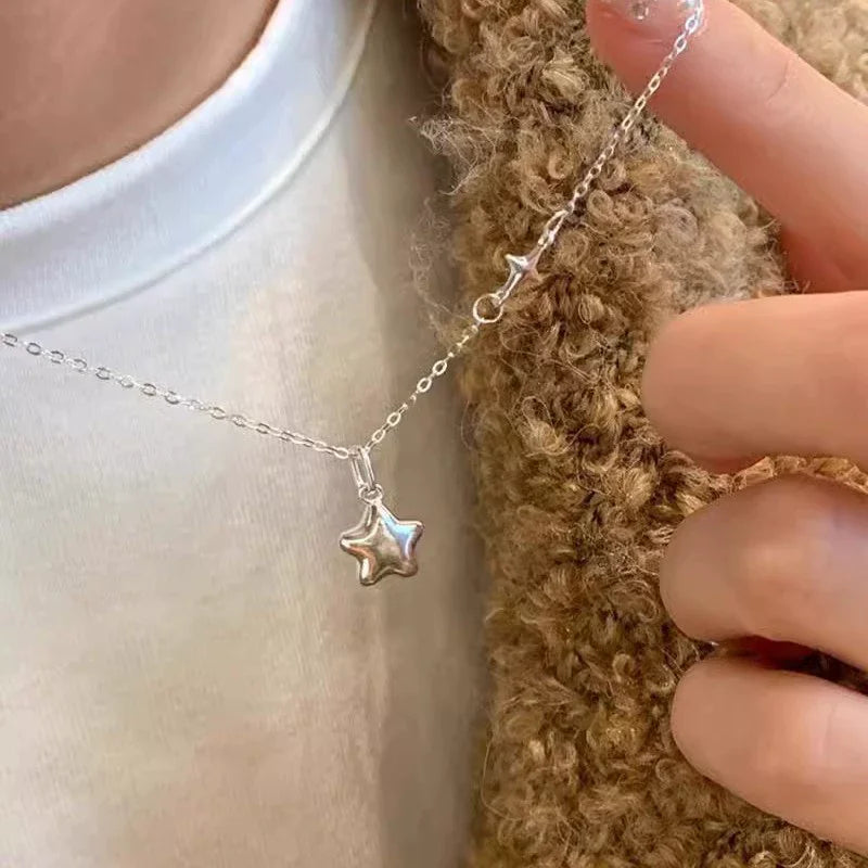 Ketting met hemelse sterhangers
