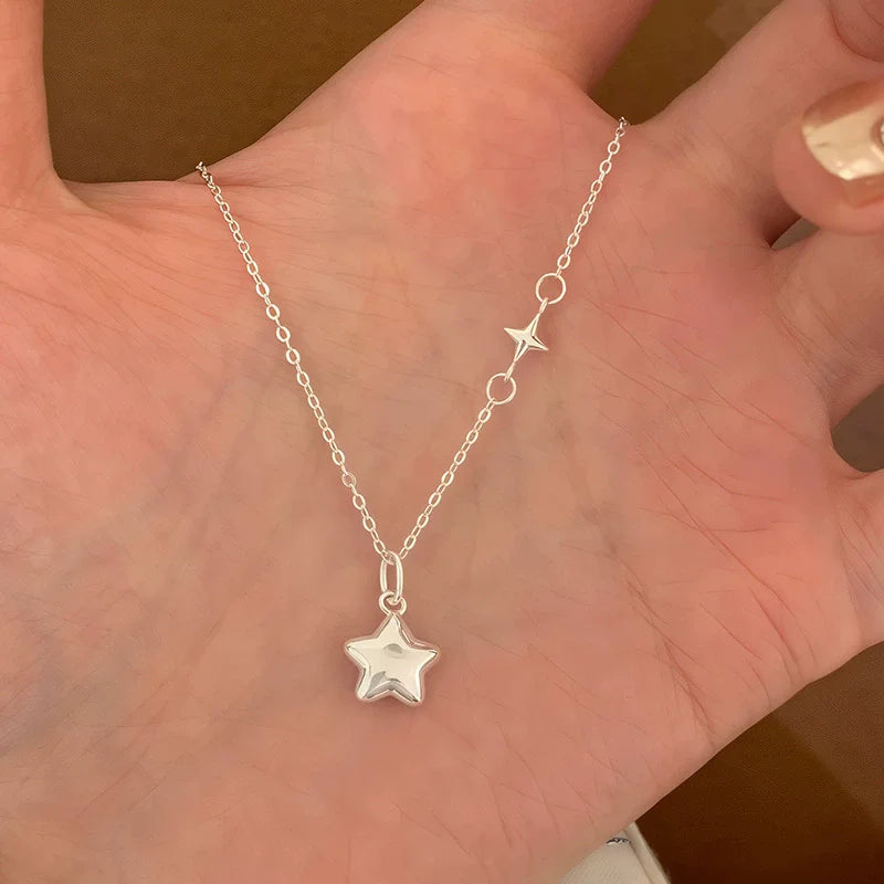 Ketting met hemelse sterhangers
