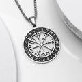 Kompas Ketting Vegvisir Viking Hanger