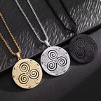 Keltische ketting hanger Triskel Viking man vrouw Nordic