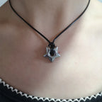 Koordketting met holle sterhanger