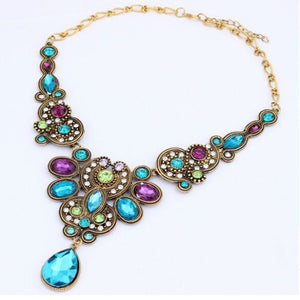 Collier Ethnique Multicolore