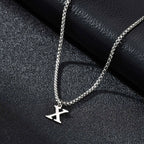 Herenketting met letterhanger x