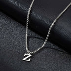 Herenketting met letterhanger z