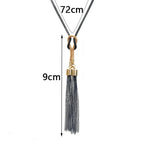 Lange ketting met strikhanger voor dames