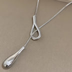 Originele ketting met Waterdruppel hanger 
