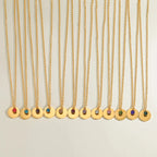 Collier Pendentif avec Pierre de Naissance