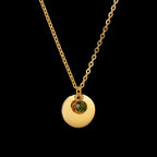 Collier Pendentif avec Pierre de Naissance