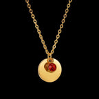 Collier Pendentif avec Pierre de Naissance