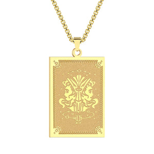 Collier Pendentif avec Signe du Zodiaque
