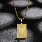 Collier Pendentif avec Signe du Zodiaque