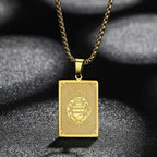 Collier Pendentif avec Signe du Zodiaque