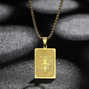 Collier Pendentif avec Signe du Zodiaque