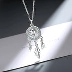 Collier Pendentif Capteur de Rêves