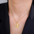 Halsketting Hanger Kat & Baasje goud