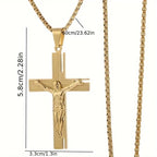 Kruis Jezus Christus Ketting Hanger voor Heren