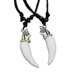 Collier Pendentif Dent de Requin argent