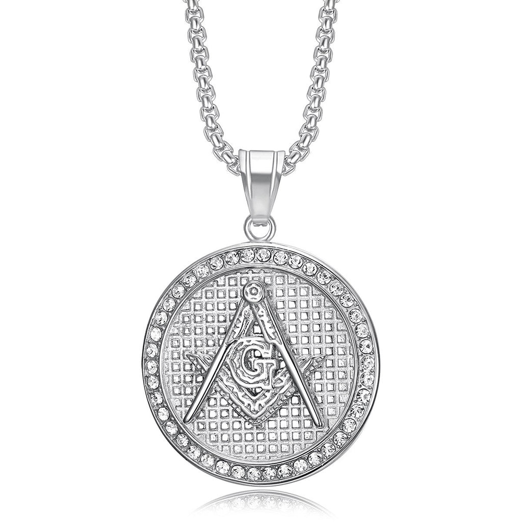Vrijmetselarij hanger ketting