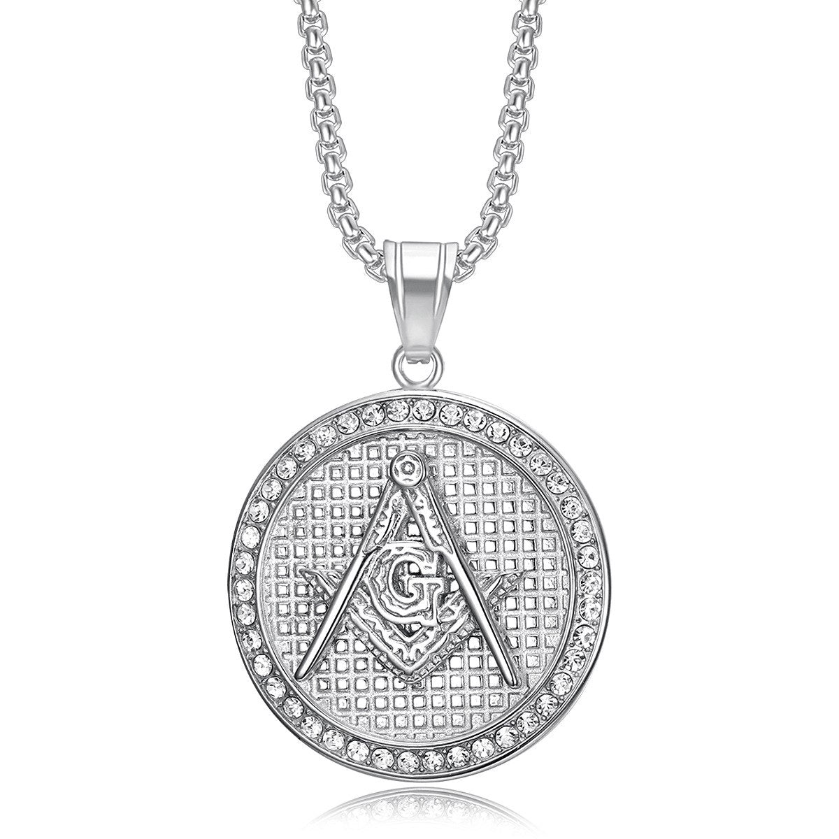 Vrijmetselarij hanger ketting