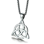 Trinity Knoop Hanger Ketting - Triquetra 