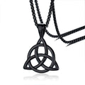 Trinity Knoop Hanger Ketting - Triquetra 
