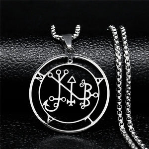 Collier Pendentif Sigil de Démon balam