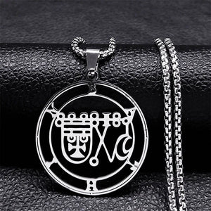 Collier Pendentif Sigil Démoniaque bathin