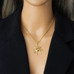 Collier Pendentif Soleil pour Femme