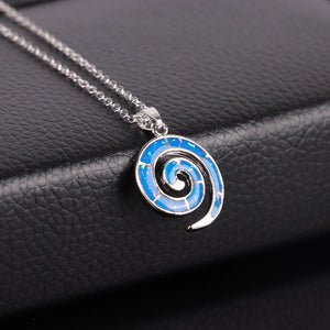 Collier & Pendentif Spirale Femme