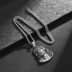 Halsketting Hanger Hoofd van Jezus Christus 