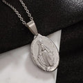 Hangerketting Maagd Maria - Onze-Lieve-Vrouw van Guadeloupe zilver
