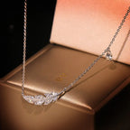 Glinsterende veerketting voor dames