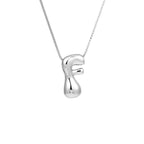 Halsketting voor dames met initiale hanger - letter 