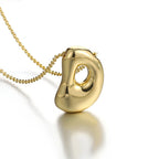 Halsketting voor dames met initiale hanger - letter 