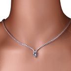 Waterdruppel Choker Ketting