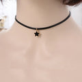 Collier Ras de Cou pour Femme Pendentif Etoile 1