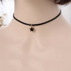 Collier Ras de Cou pour Femme Pendentif Etoile 1
