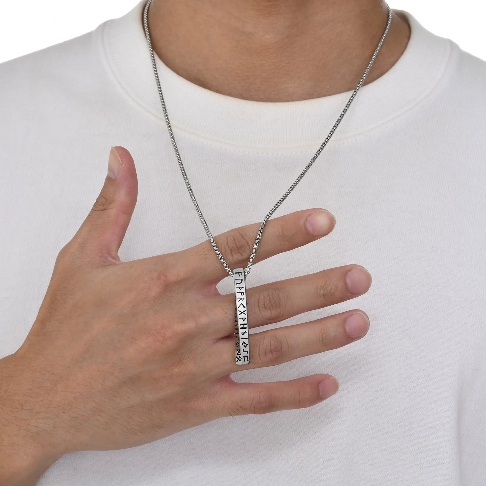 Runenketting Viking Hanger Medaillon