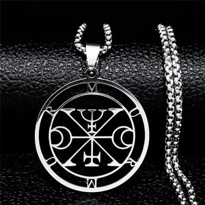 Collier Satanique Pendentif Esprit Démoniaque murmur