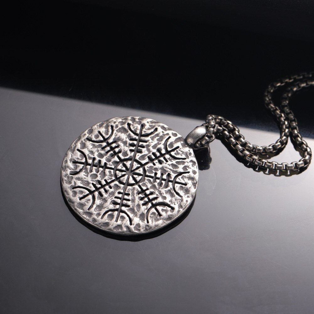 Vegvisir ketting Keltische hanger Viking man vrouw Nordic
