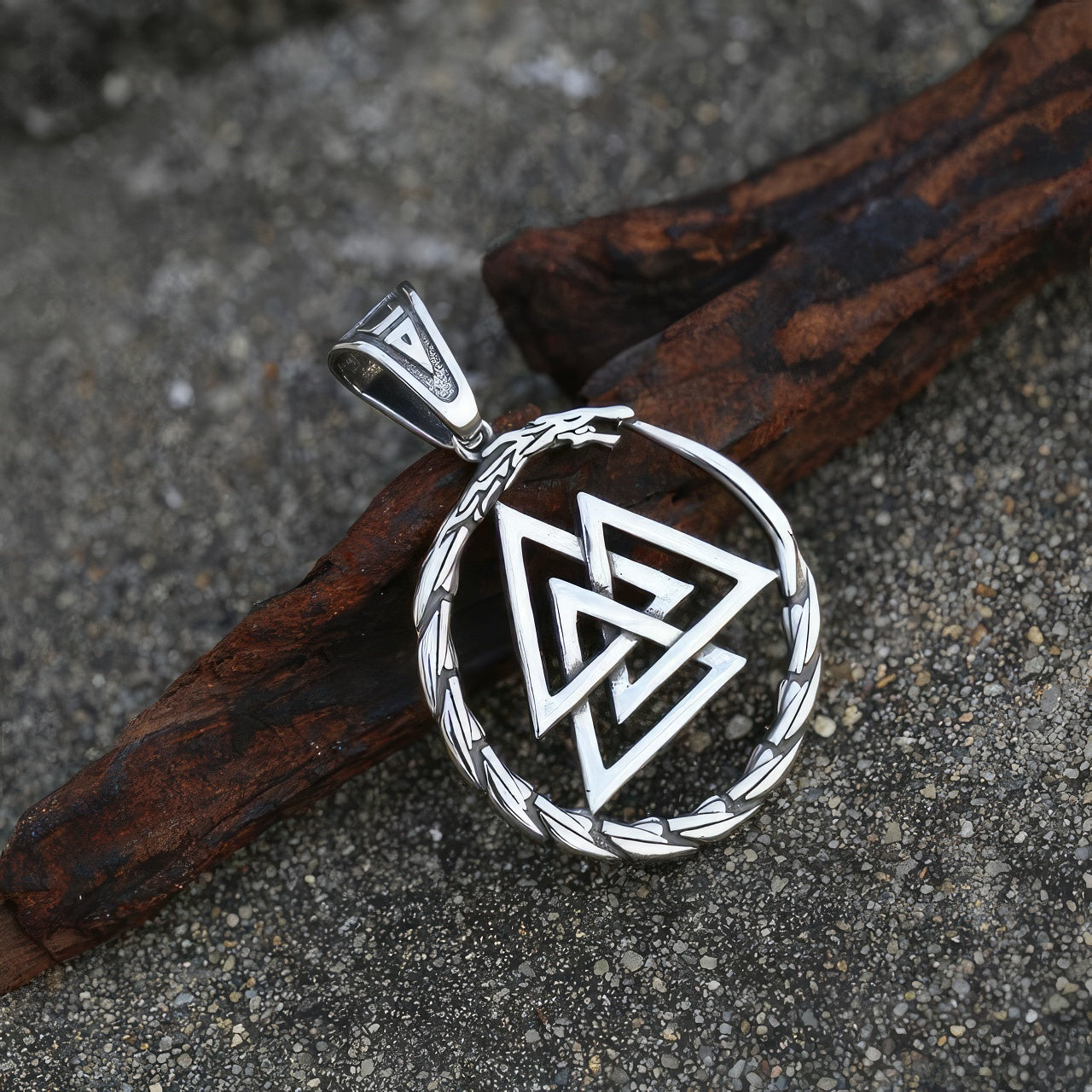 Viking Valknut Ketting voor Heren