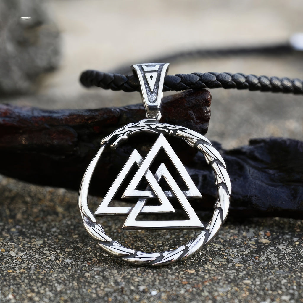 Viking Valknut Ketting voor Heren