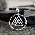 Viking Valknut Ketting voor Heren