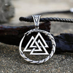 Viking Valknut Ketting voor Heren
