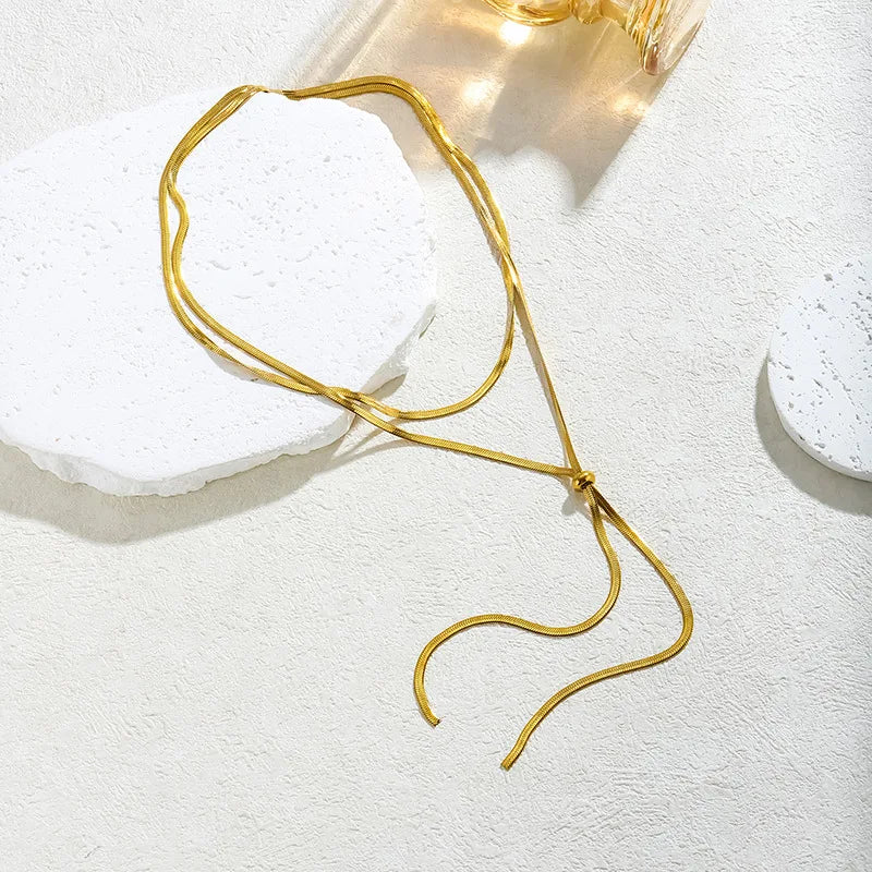 Lange Decollete Ketting voor Dames