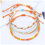 Set van 3 kleurrijke waterdichte Braziliaanse armbanden